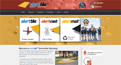 Desktop Screenshot of alerttile.com